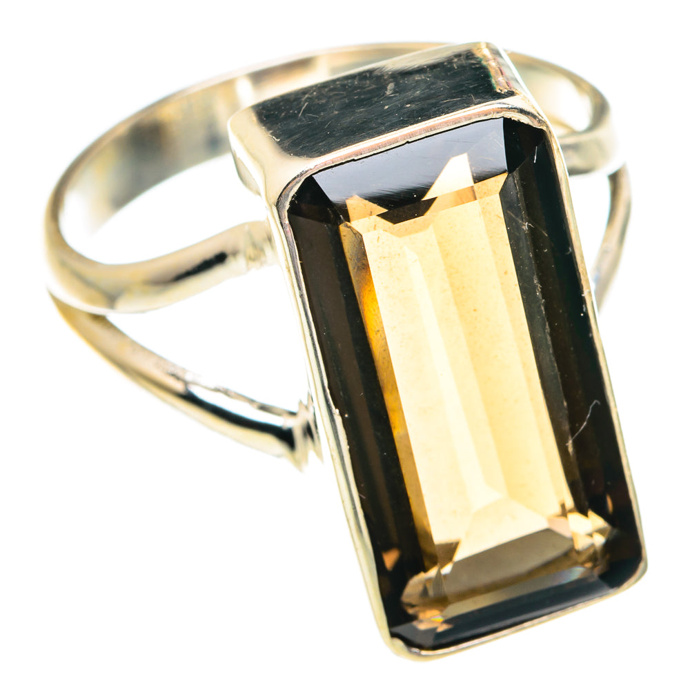 Smoky Quartz Rings handcrafted by Ana Silver Co - RING75834