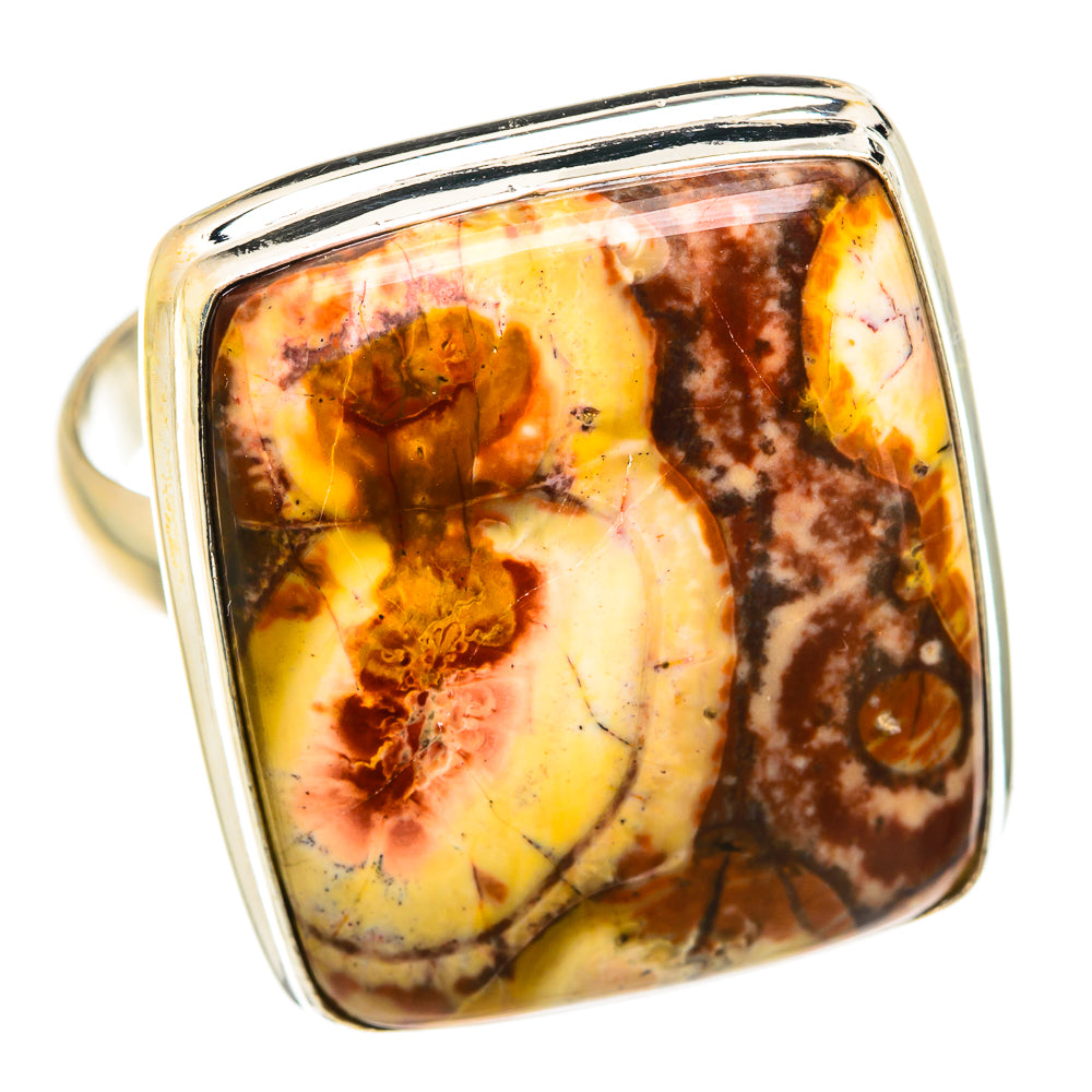 Poppy Jasper Rings handcrafted by Ana Silver Co - RING75835