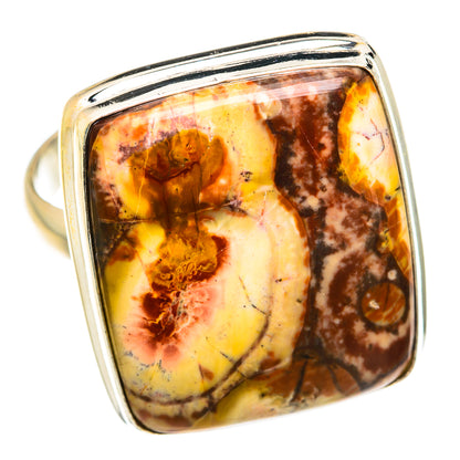 Poppy Jasper Rings handcrafted by Ana Silver Co - RING75835