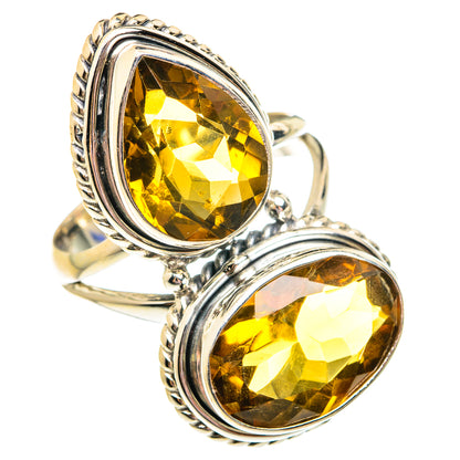 Citrine Rings handcrafted by Ana Silver Co - RING75837