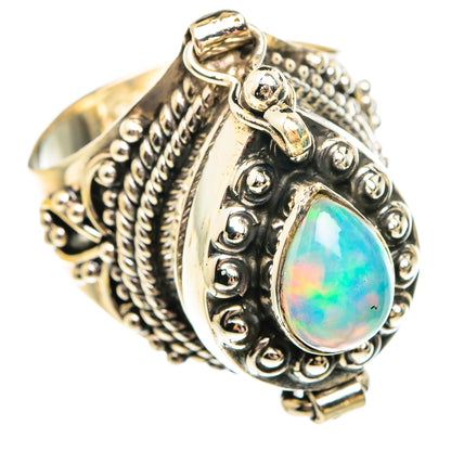 Ethiopian Opal Rings handcrafted by Ana Silver Co - RING75855