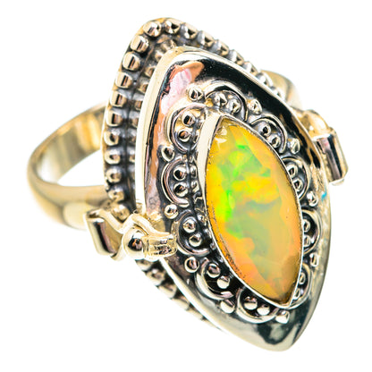 Ethiopian Opal Rings handcrafted by Ana Silver Co - RING75856