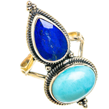 Larimar Rings handcrafted by Ana Silver Co - RING75865