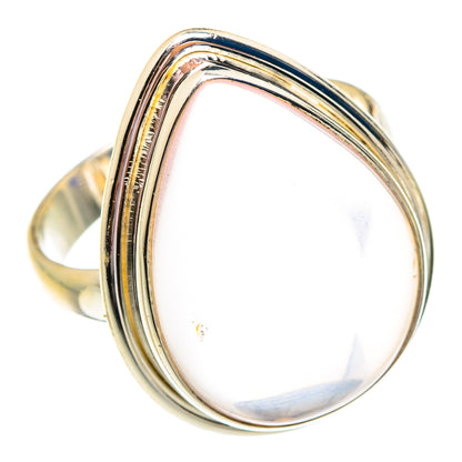 Rose Quartz Rings handcrafted by Ana Silver Co - RING75881