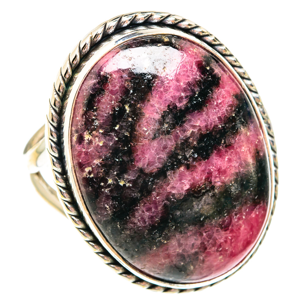 Rhodonite Rings handcrafted by Ana Silver Co - RING75882