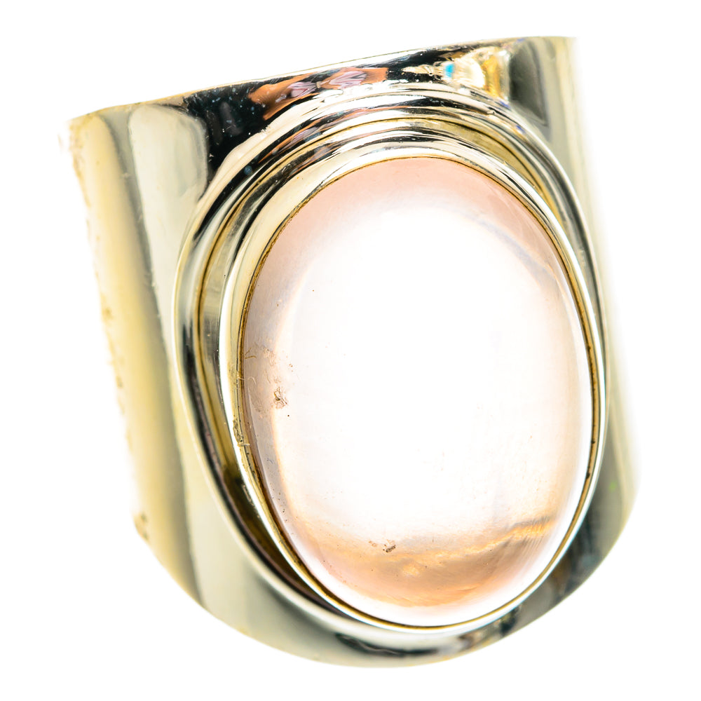 Rose Quartz Rings handcrafted by Ana Silver Co - RING75883