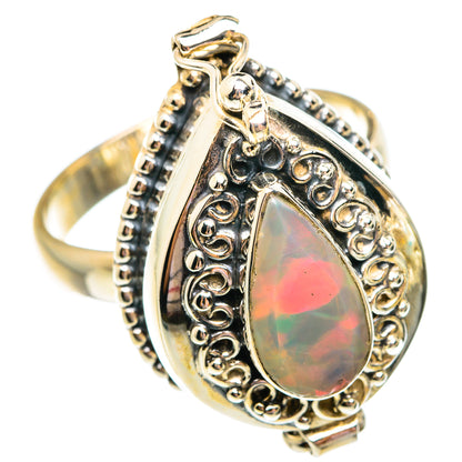 Ethiopian Opal Rings handcrafted by Ana Silver Co - RING75893
