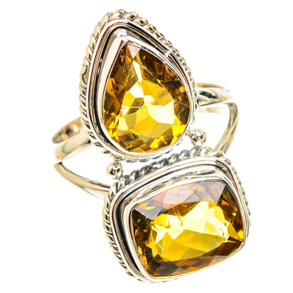 Mandarin Citrine Rings handcrafted by Ana Silver Co - RING75909