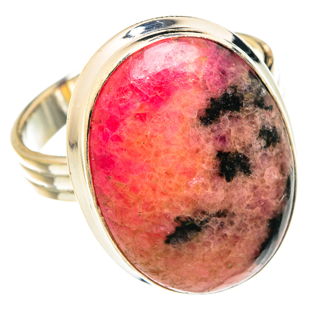 Rhodonite Rings handcrafted by Ana Silver Co - RING75913
