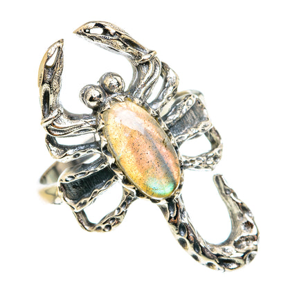 Labradorite Rings handcrafted by Ana Silver Co - RING75922