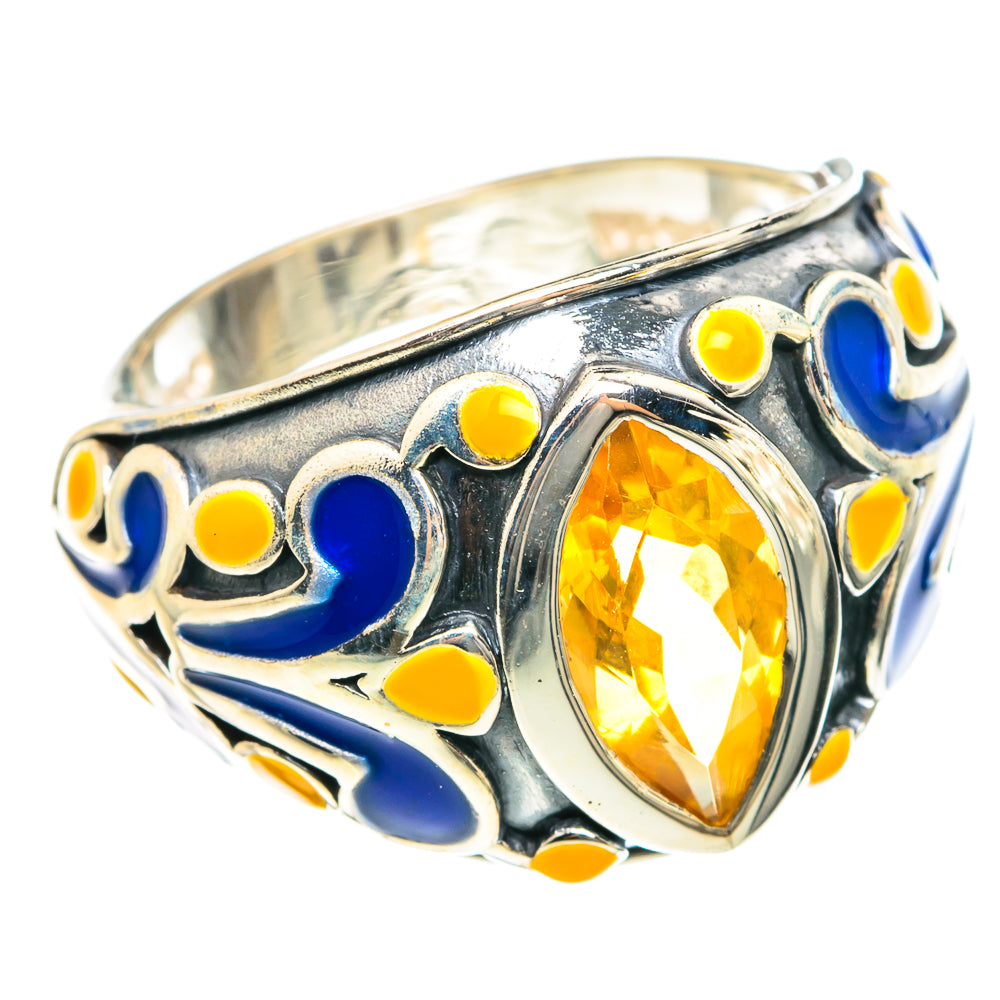 Citrine Rings handcrafted by Ana Silver Co - RING75946