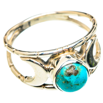 Tibetan Turquoise Rings handcrafted by Ana Silver Co - RING75953