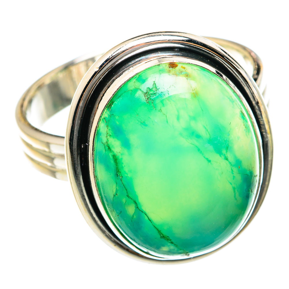 Peruvian Opal Rings handcrafted by Ana Silver Co - RING75954