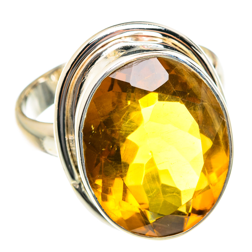 Mandarin Citrine Rings handcrafted by Ana Silver Co - RING75958