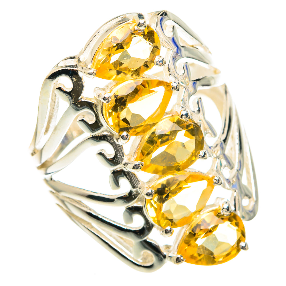 Citrine Rings handcrafted by Ana Silver Co - RING75959