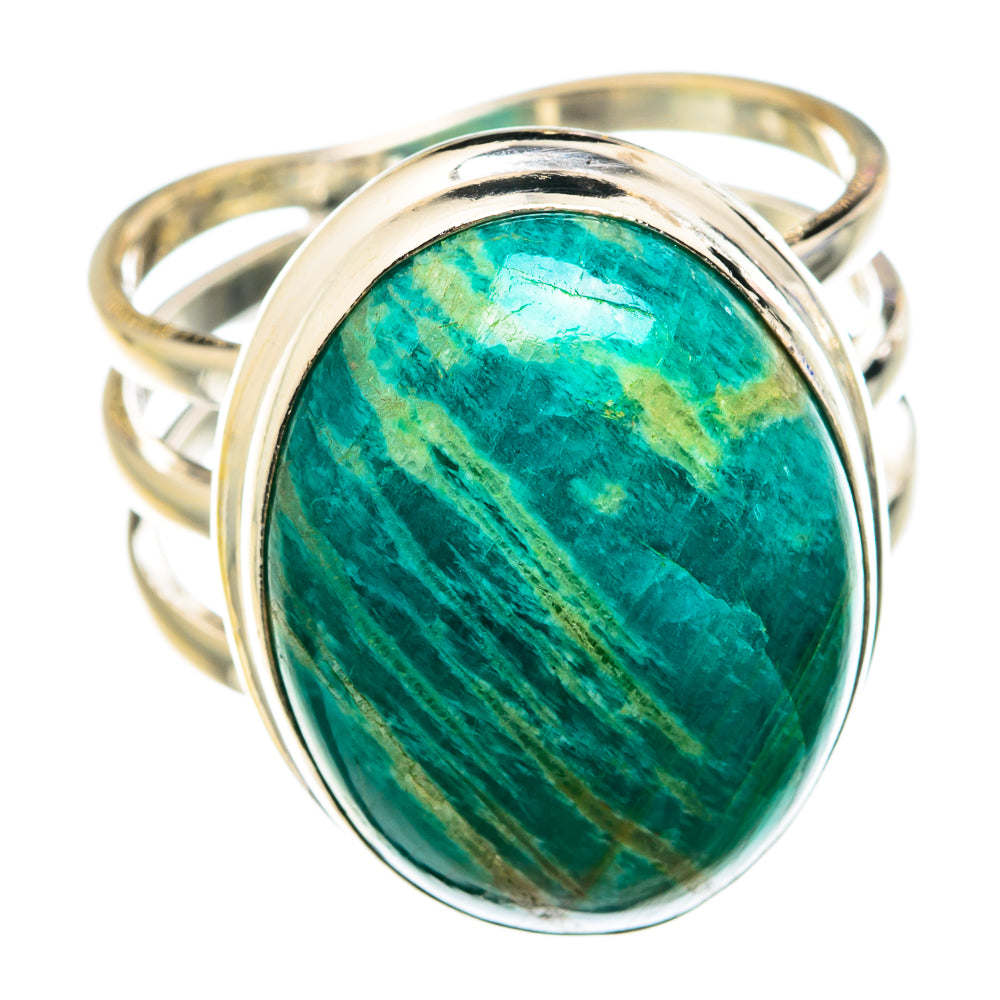 Amazonite Rings handcrafted by Ana Silver Co - RING75981