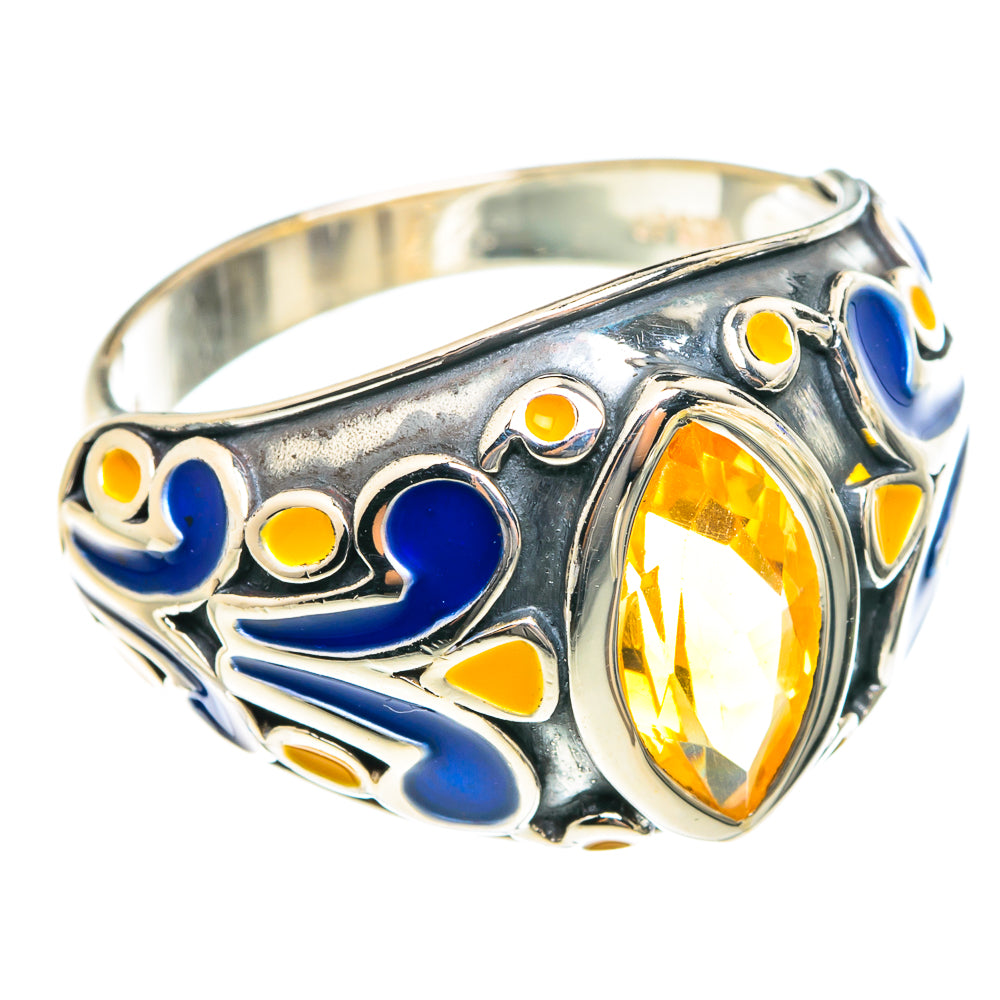Citrine Rings handcrafted by Ana Silver Co - RING75997