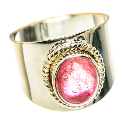 Pink Tourmaline Rings handcrafted by Ana Silver Co - RING76012