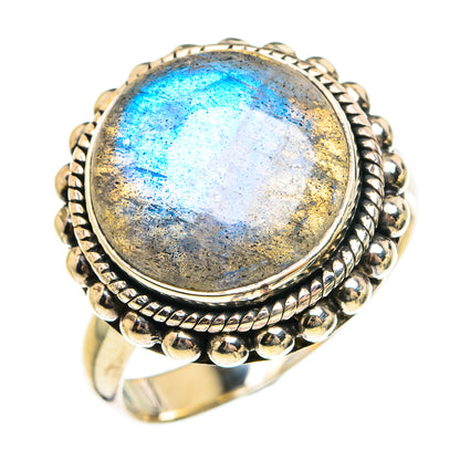 Labradorite Rings handcrafted by Ana Silver Co - RING76027