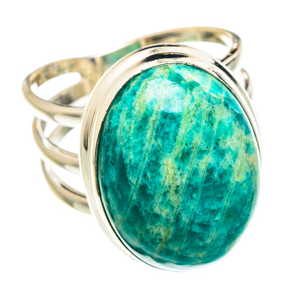 Amazonite Rings handcrafted by Ana Silver Co - RING76031