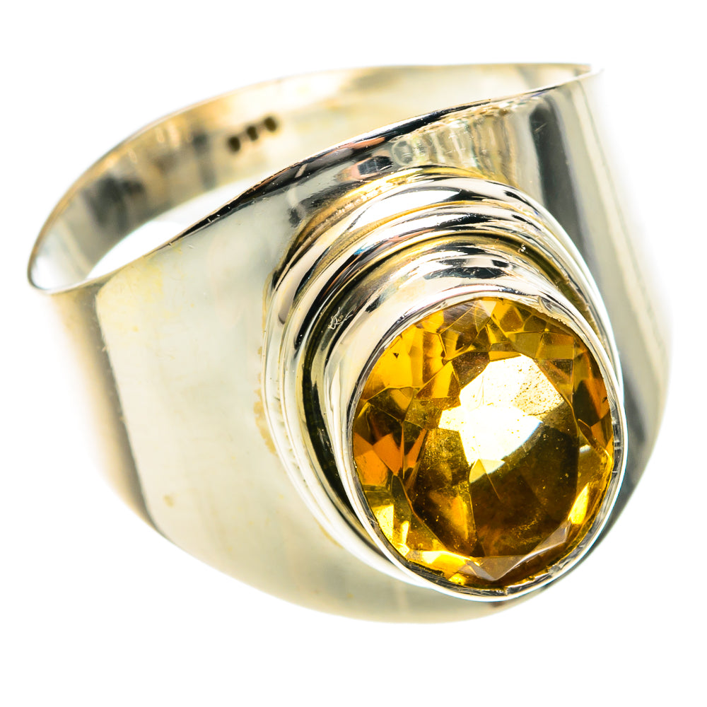 Citrine Rings handcrafted by Ana Silver Co - RING76033
