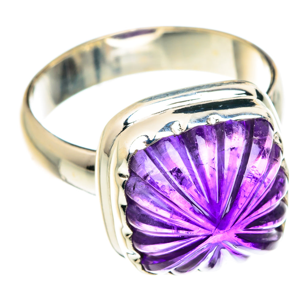 Amethyst Rings handcrafted by Ana Silver Co - RING76041