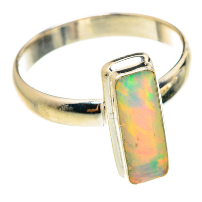 Ethiopian Opal Rings handcrafted by Ana Silver Co - RING76048