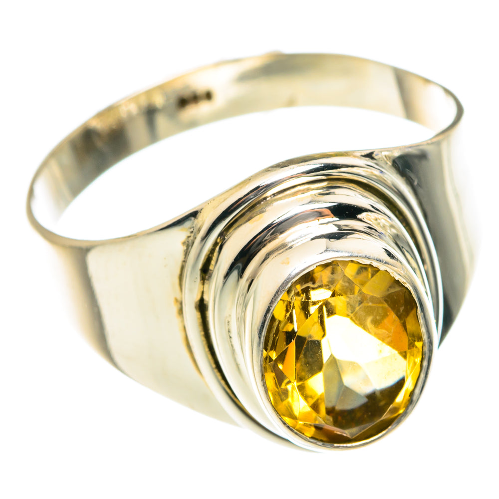 Citrine Rings handcrafted by Ana Silver Co - RING76056