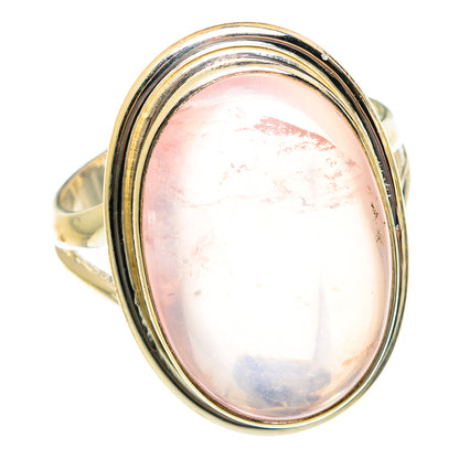 Rose Quartz Rings handcrafted by Ana Silver Co - RING76061