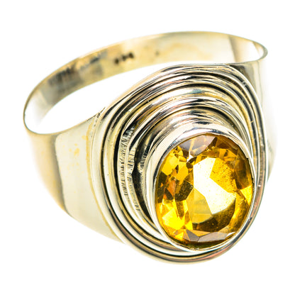 Citrine Rings handcrafted by Ana Silver Co - RING76101