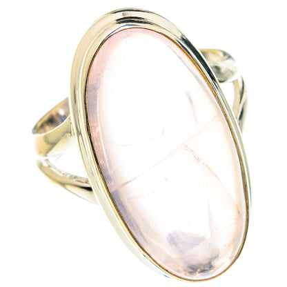 Rose Quartz Rings handcrafted by Ana Silver Co - RING76122