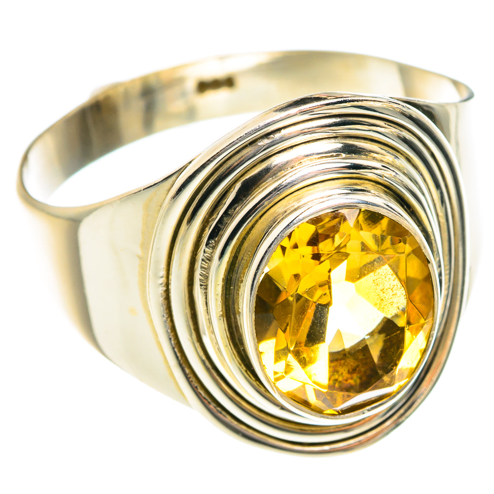 Citrine Rings handcrafted by Ana Silver Co - RING76140