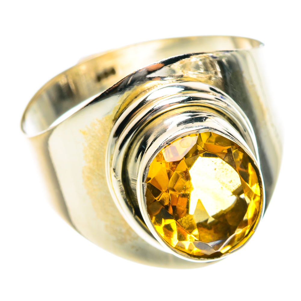 Citrine Rings handcrafted by Ana Silver Co - RING76142