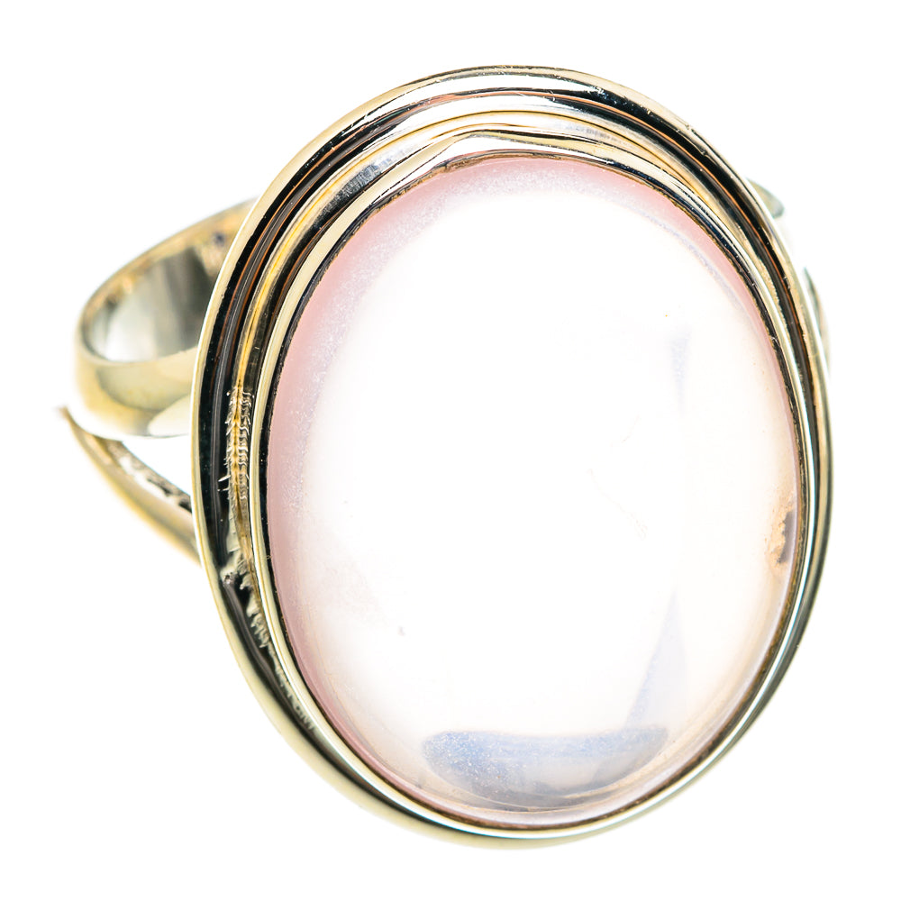 Rose Quartz Rings handcrafted by Ana Silver Co - RING76145