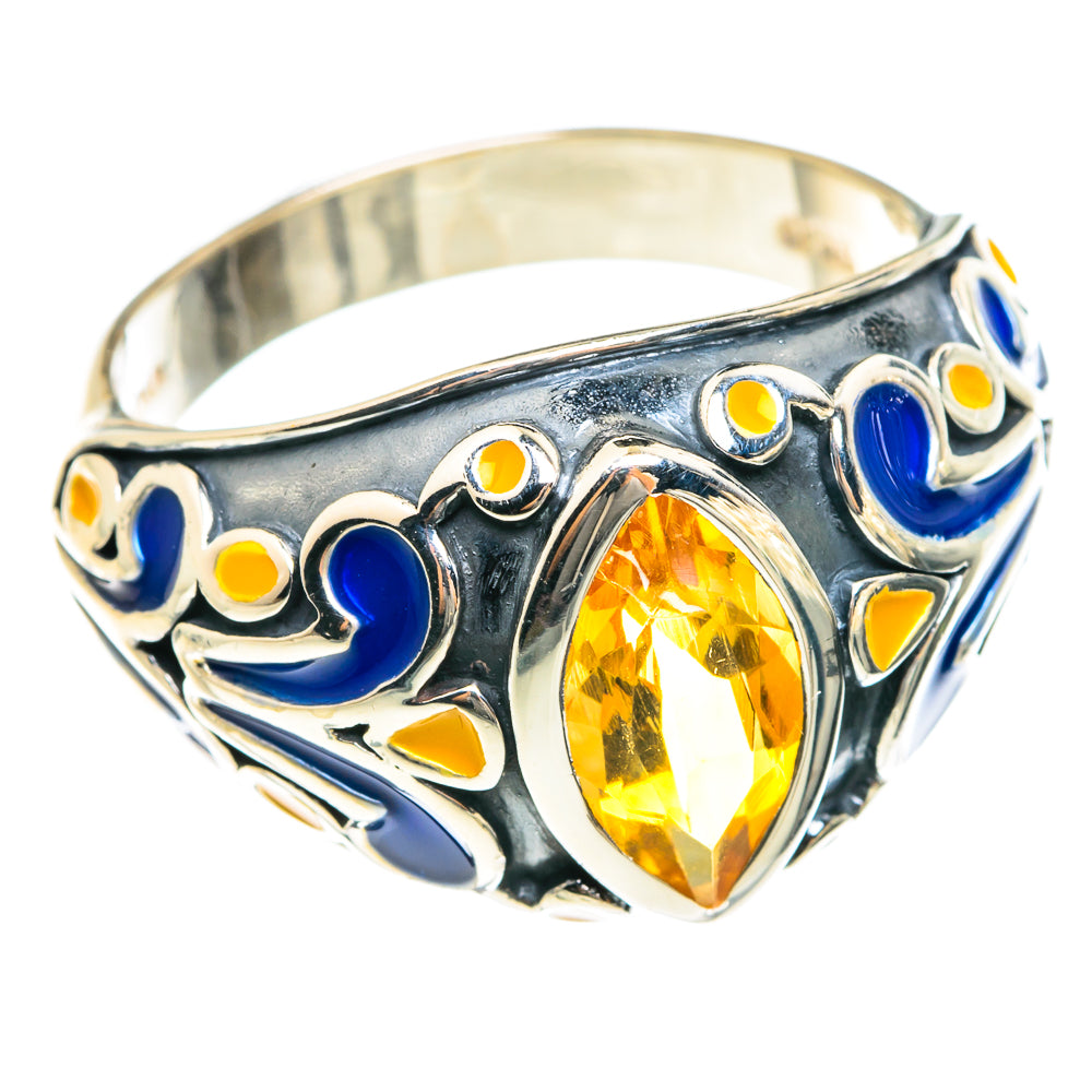 Citrine Rings handcrafted by Ana Silver Co - RING76158