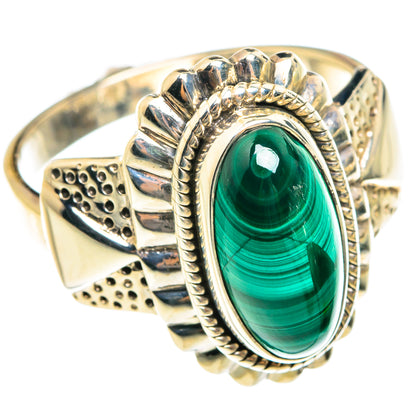 Malachite Rings handcrafted by Ana Silver Co - RING76167