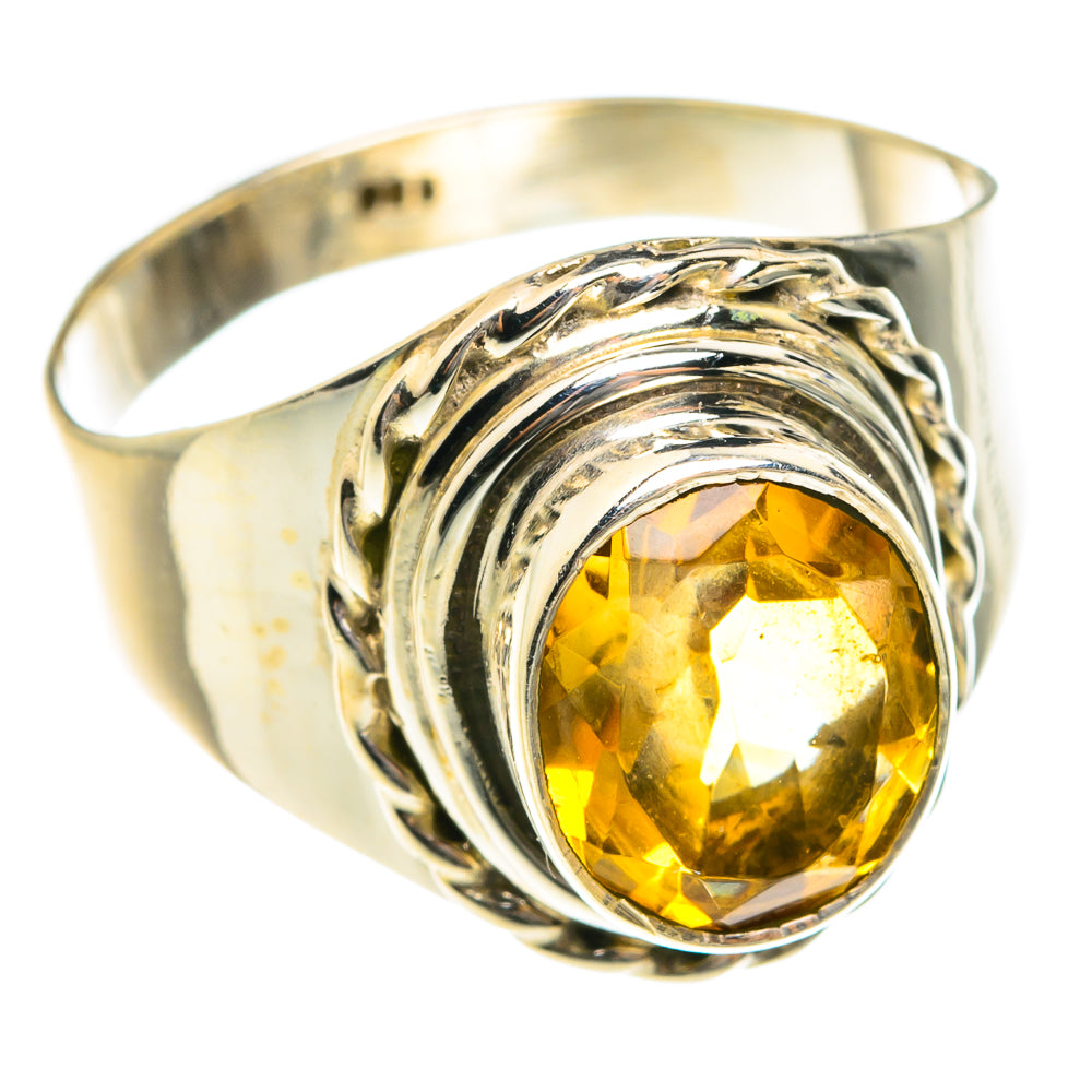 Citrine Rings handcrafted by Ana Silver Co - RING76169