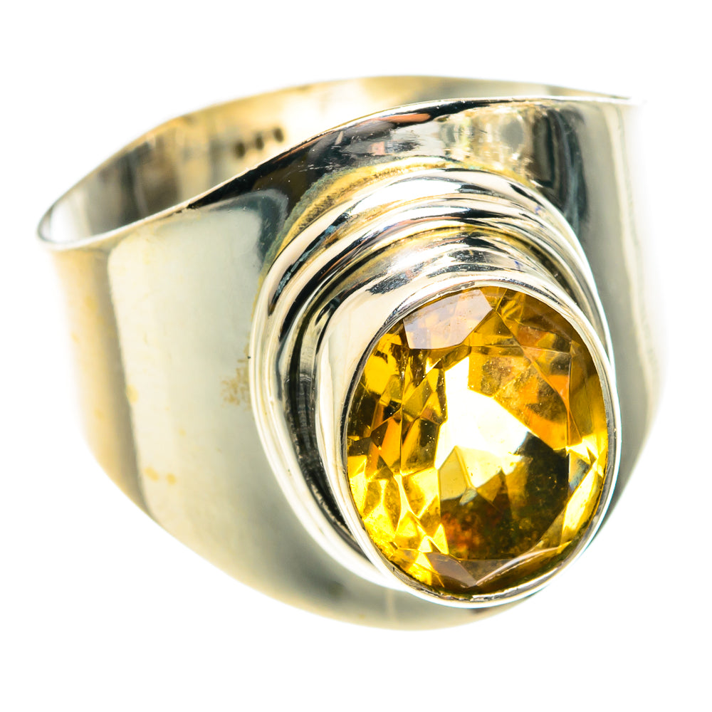 Citrine Rings handcrafted by Ana Silver Co - RING76170
