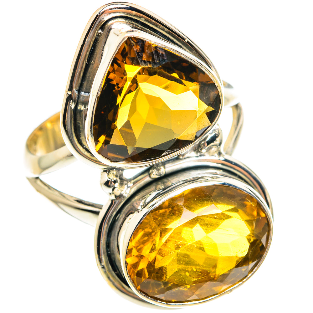 Citrine Rings handcrafted by Ana Silver Co - RING76172
