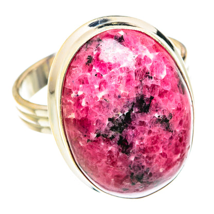 Rhodonite Rings handcrafted by Ana Silver Co - RING76176