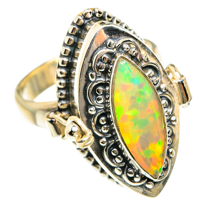 Ethiopian Opal Rings handcrafted by Ana Silver Co - RING76190