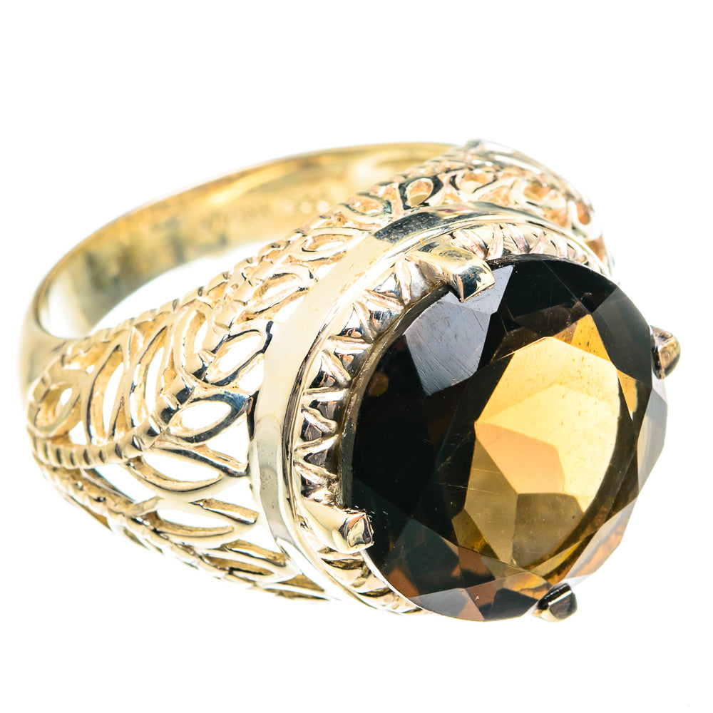 Smoky Quartz Rings handcrafted by Ana Silver Co - RING76205