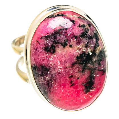 Rhodonite Rings handcrafted by Ana Silver Co - RING76212