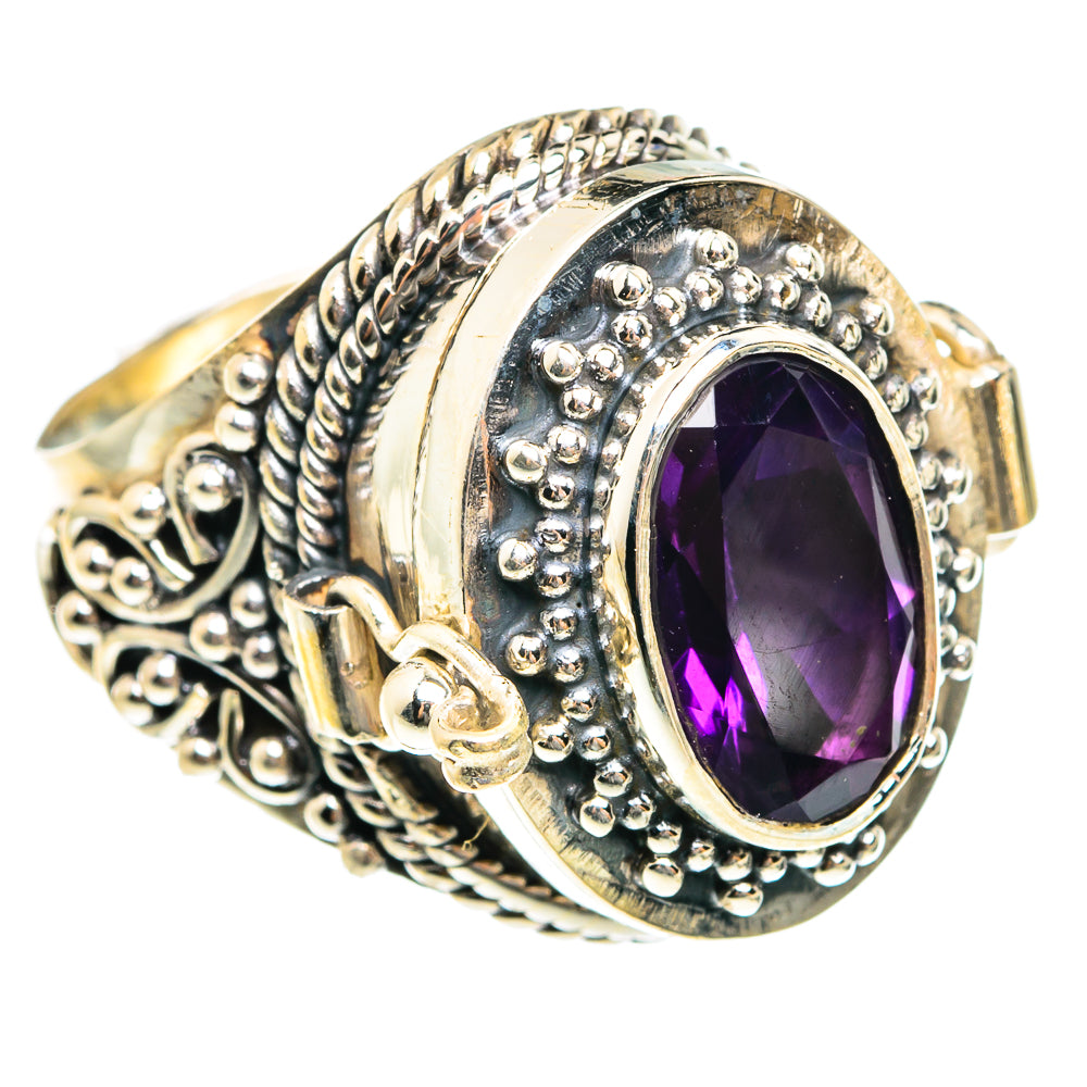 Amethyst Rings handcrafted by Ana Silver Co - RING76215