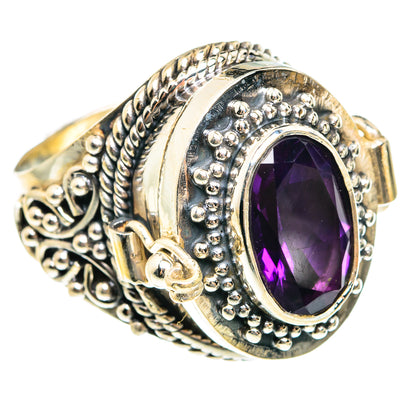 Amethyst Rings handcrafted by Ana Silver Co - RING76215