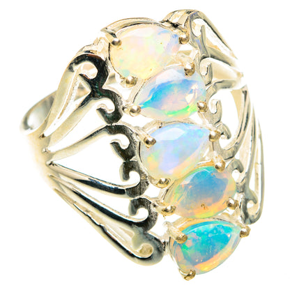 Ethiopian Opal Rings handcrafted by Ana Silver Co - RING76223