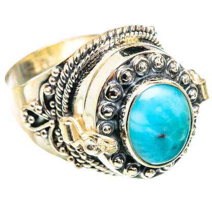 Larimar Rings handcrafted by Ana Silver Co - RING76224