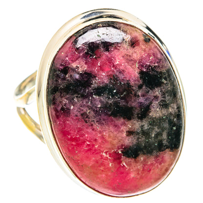 Rhodonite Rings handcrafted by Ana Silver Co - RING76234