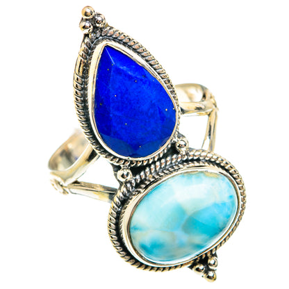 Larimar Rings handcrafted by Ana Silver Co - RING76244