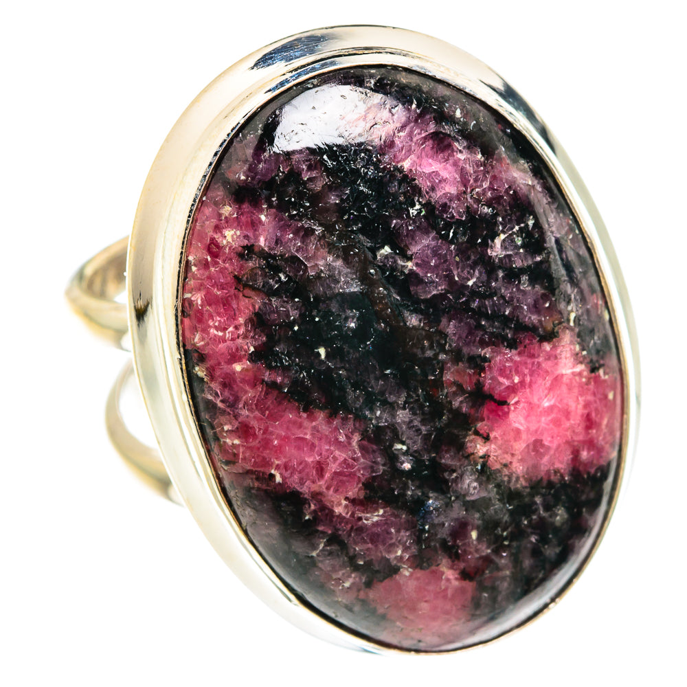 Rhodonite Rings handcrafted by Ana Silver Co - RING76253
